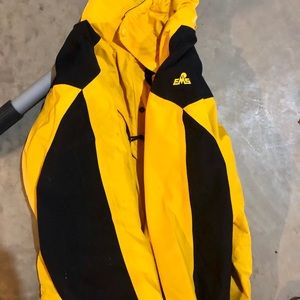 EMS Winter coat with hood.Gently used, short style